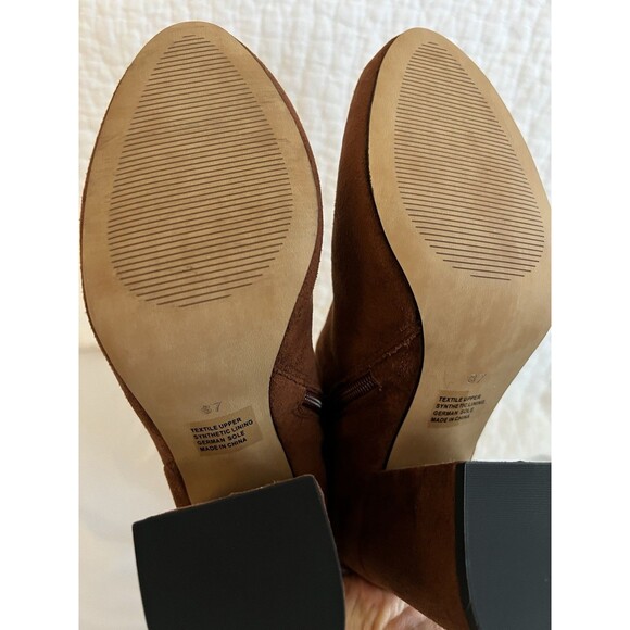 NWOB Anthropologie Silent D Rosemary Boots Cedar Size 37 - Picture 6 of 8